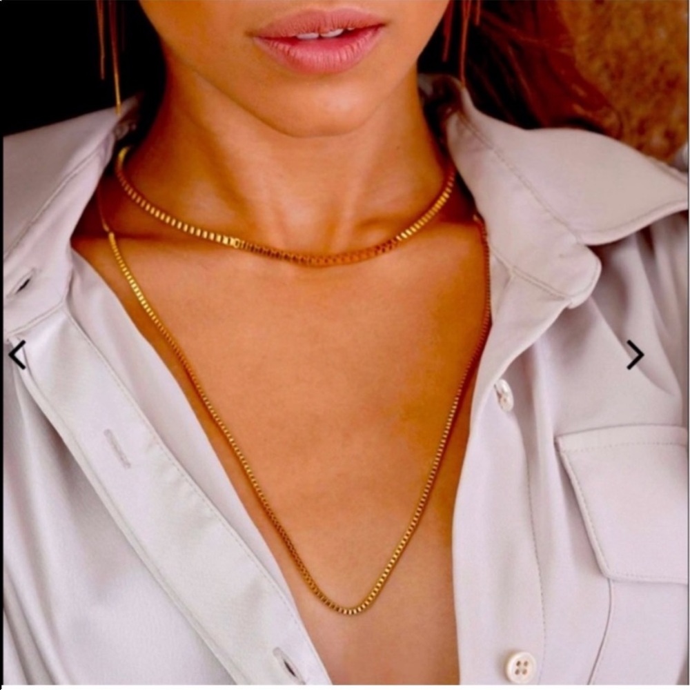 Ellie Vail Cayla Chain 24” in Gold